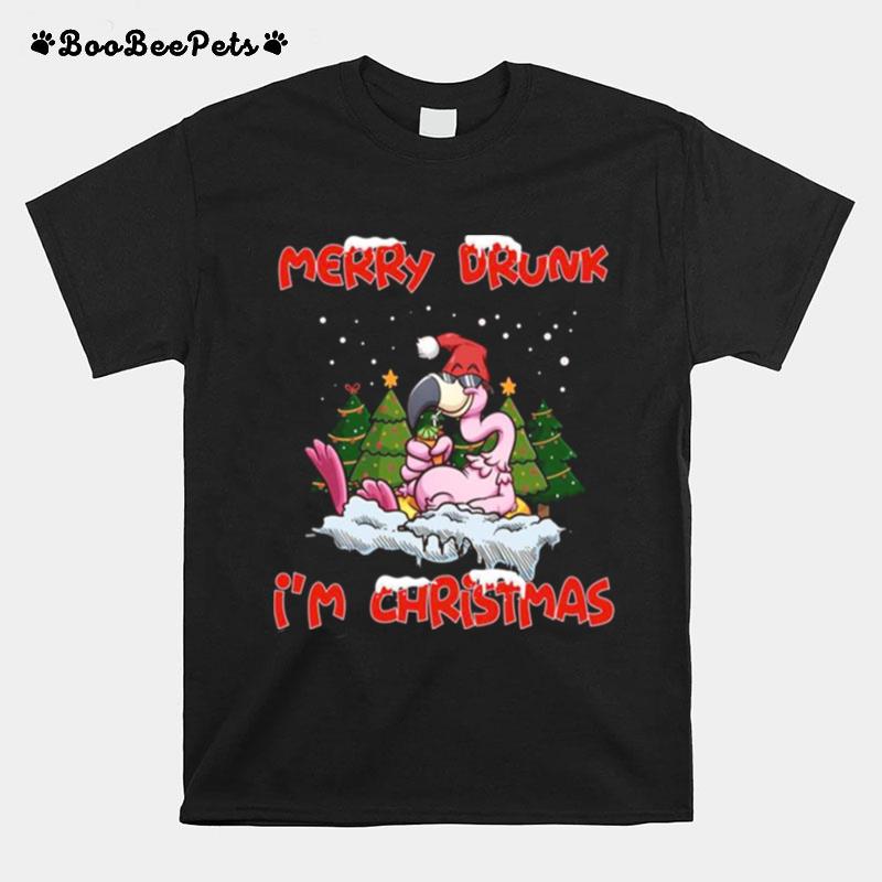 Drunk Christmas Funny Christmas T-Shirt