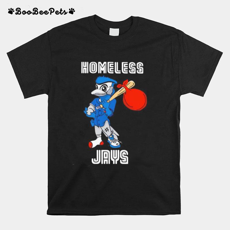 Duck Baseball Homeless Toronto Blue Jays T-Shirt