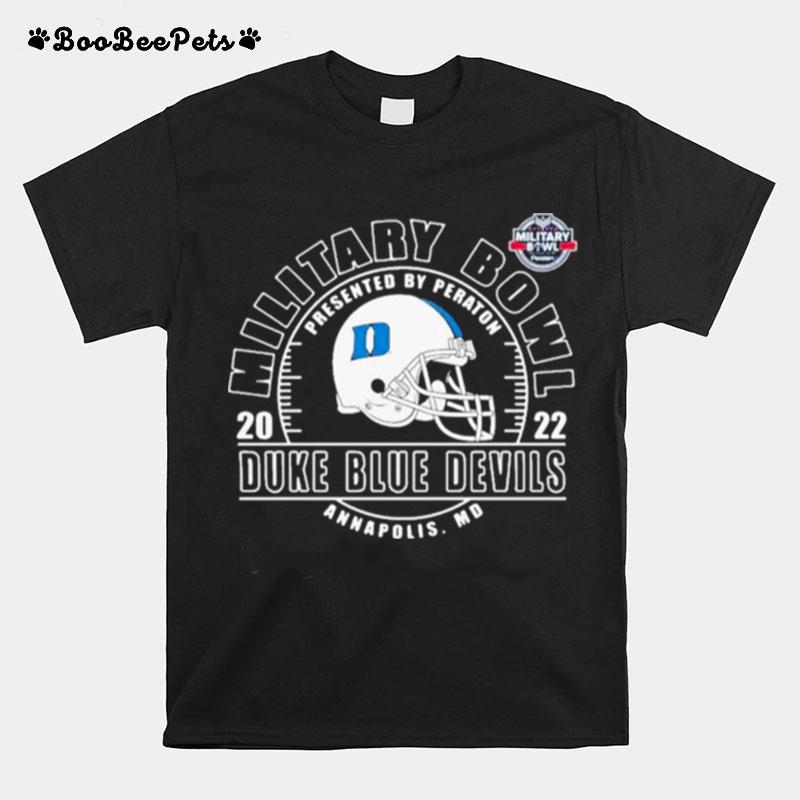 Duke Blue Devils 2022 Military Bowl T Copy T-Shirt