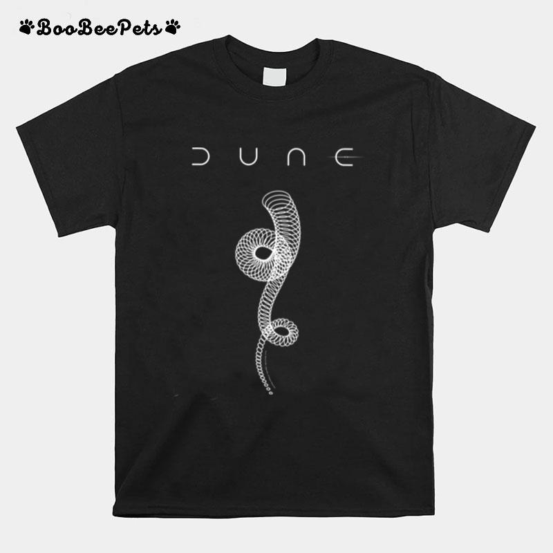 Dune Movie Logo Sandworm T-Shirt