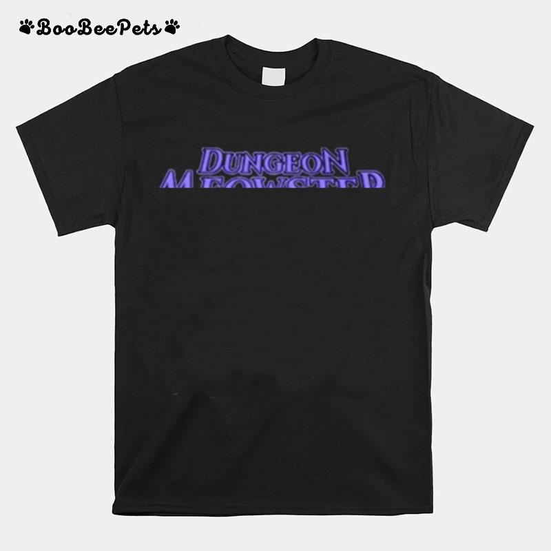 Dungeon Meowster Weaver Of Lore And Fate Dice T-Shirt