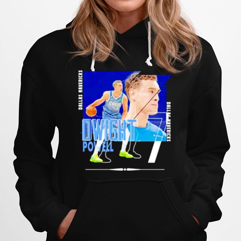 Dwight Powell Dallas Mavericks Basketball Poster Hoodie