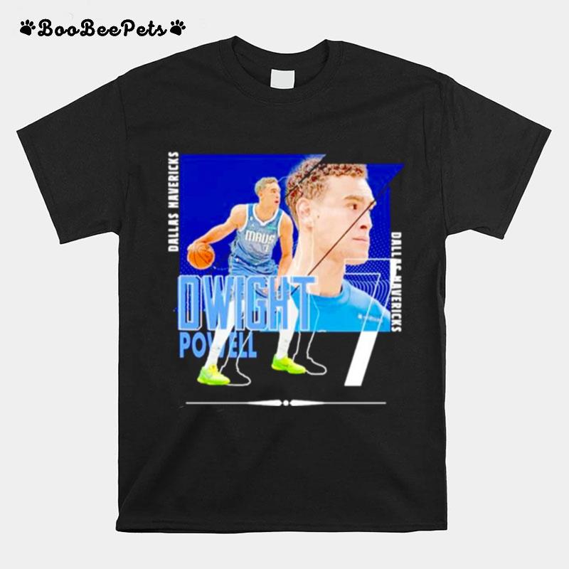 Dwight Powell Dallas Mavericks Basketball Poster T-Shirt