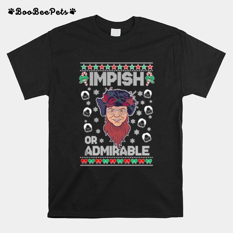 Dwight Schrute Impish Or Admirable Christmas T-Shirt