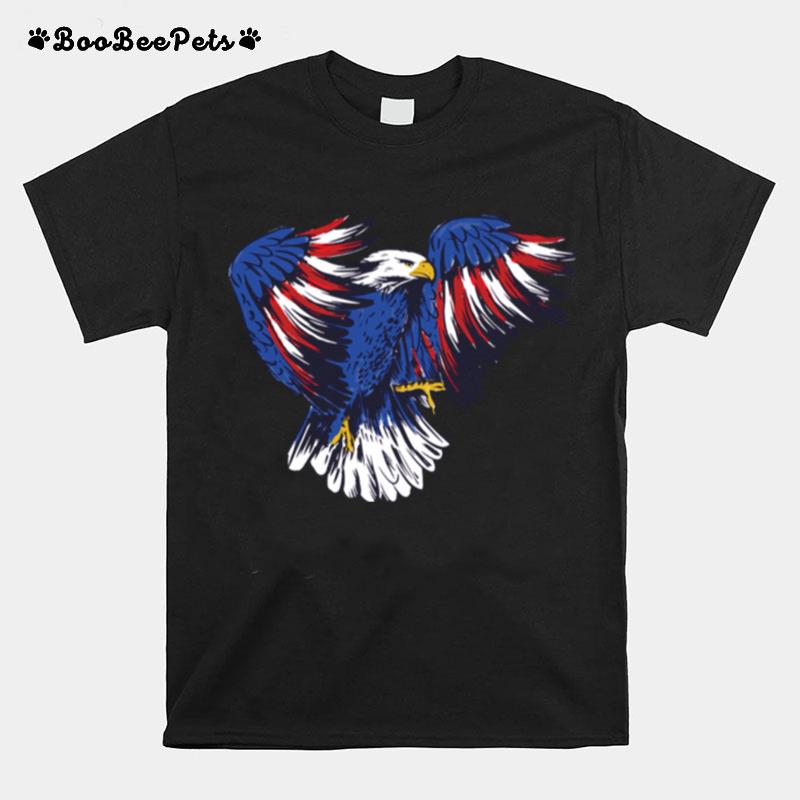 Eagle American Flag 4Th Of July T-Shirt