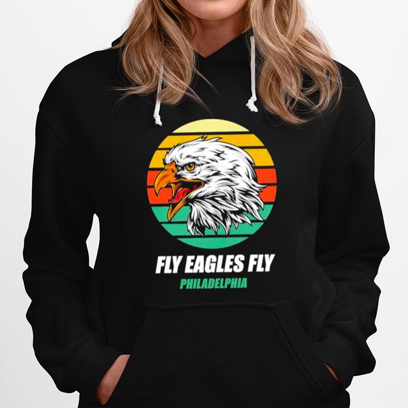 Eagle Head Fly Eagles Fly Philadelphia Football Hoodie