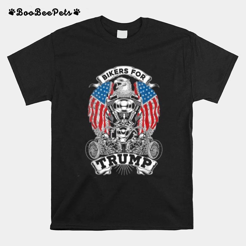 Eaglebikersfortrumpamericanflag T-Shirt