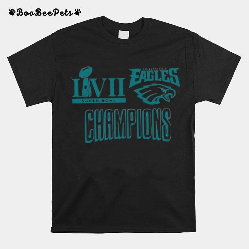 Eagles Champions Superbowl 2023 Eagles Super Bowl Lvii Men_S T-Shirt