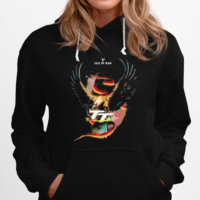 Eagles With Logo Isle Of Man Tt Hoodie