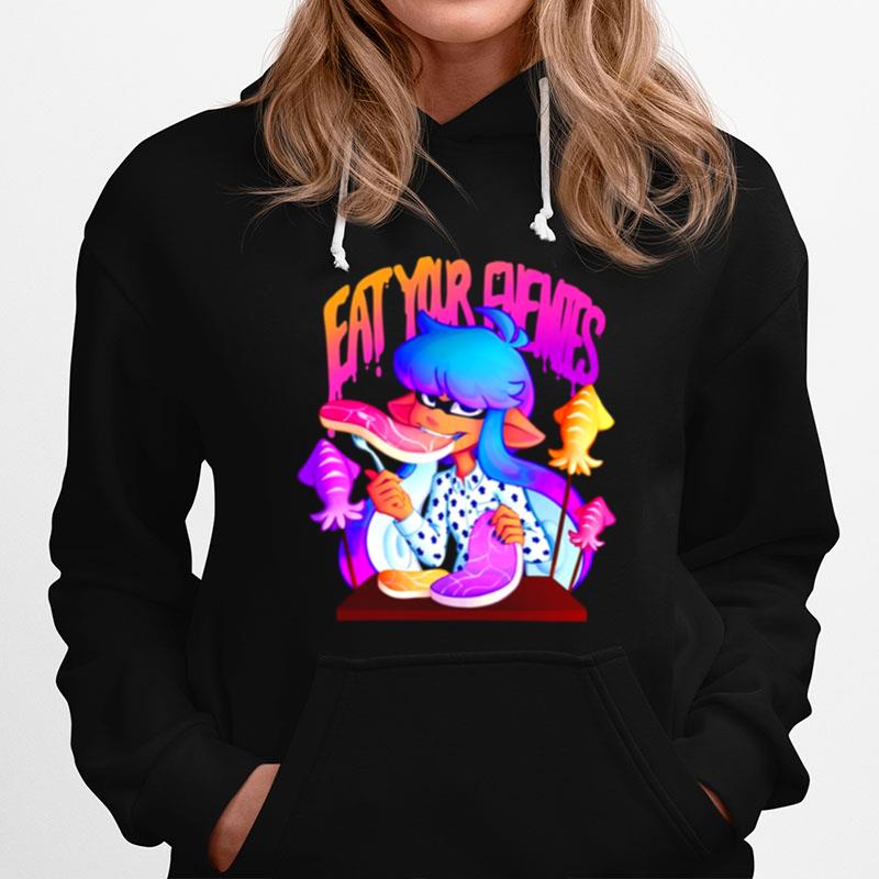 Eat Your Enemies Splatoon Hoodie