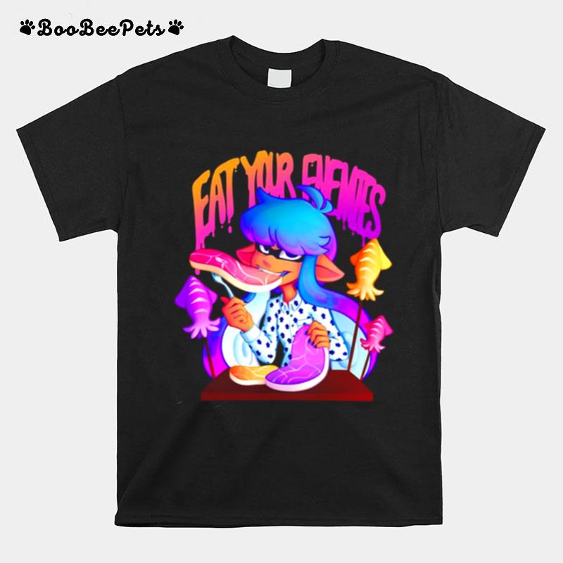 Eat Your Enemies Splatoon T-Shirt