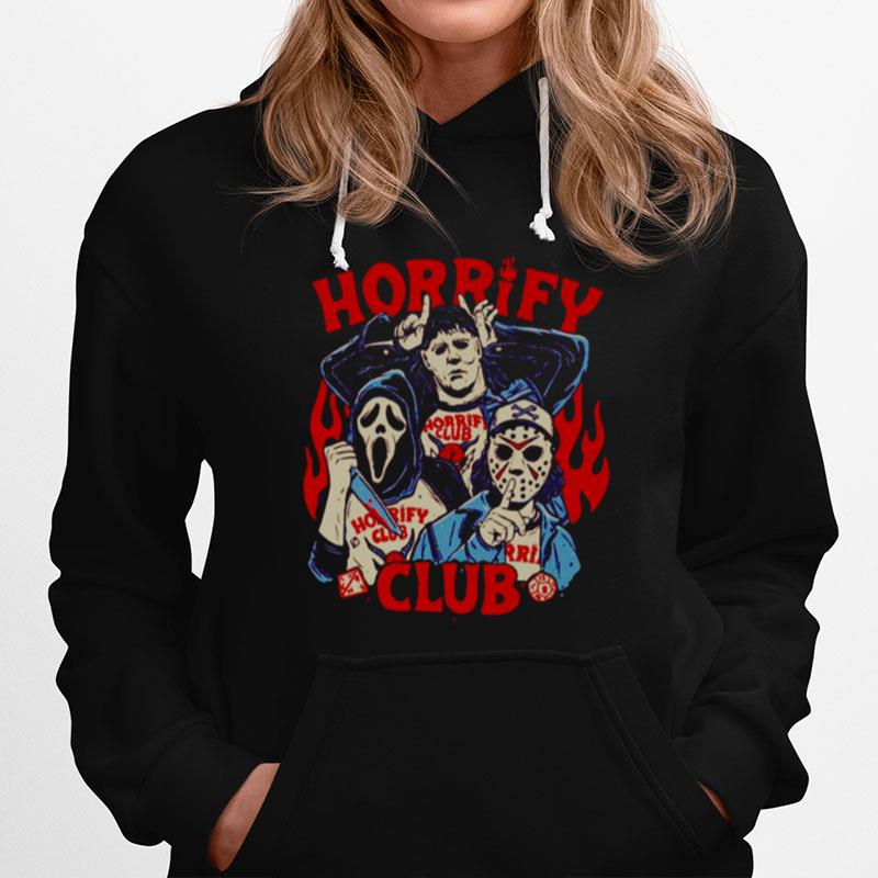 Eddie Munson Eddie Munson Horrify Club Hell Devil Fire Horror Halloween Hoodie