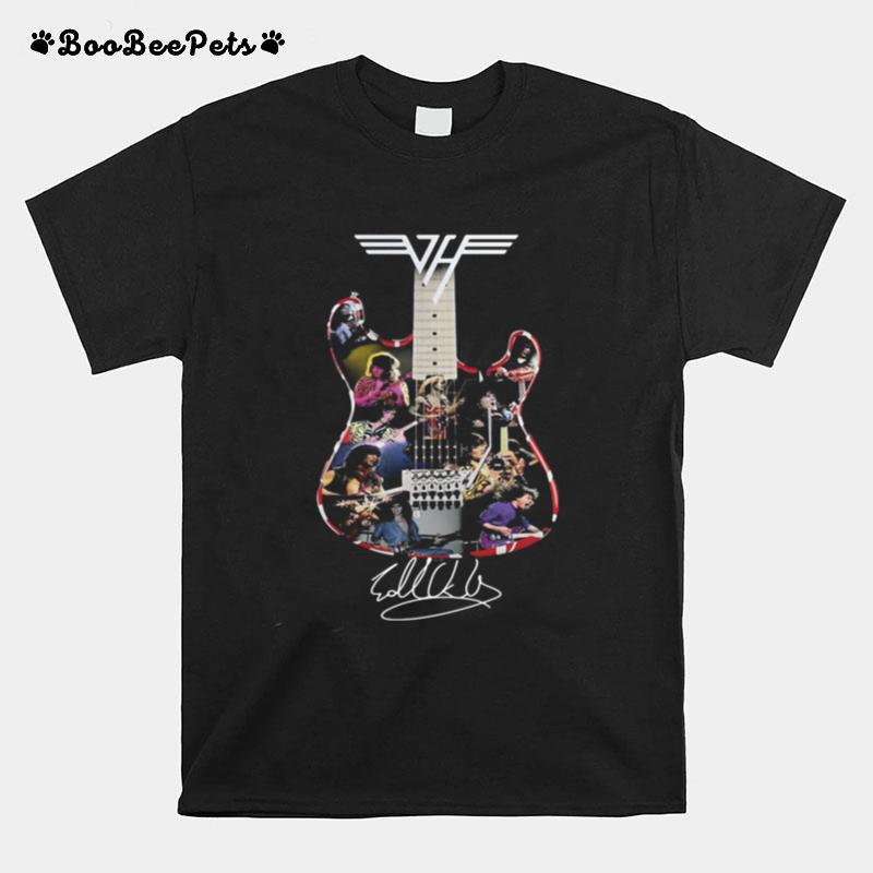 Eddie Van Halen Guitar Signature T-Shirt