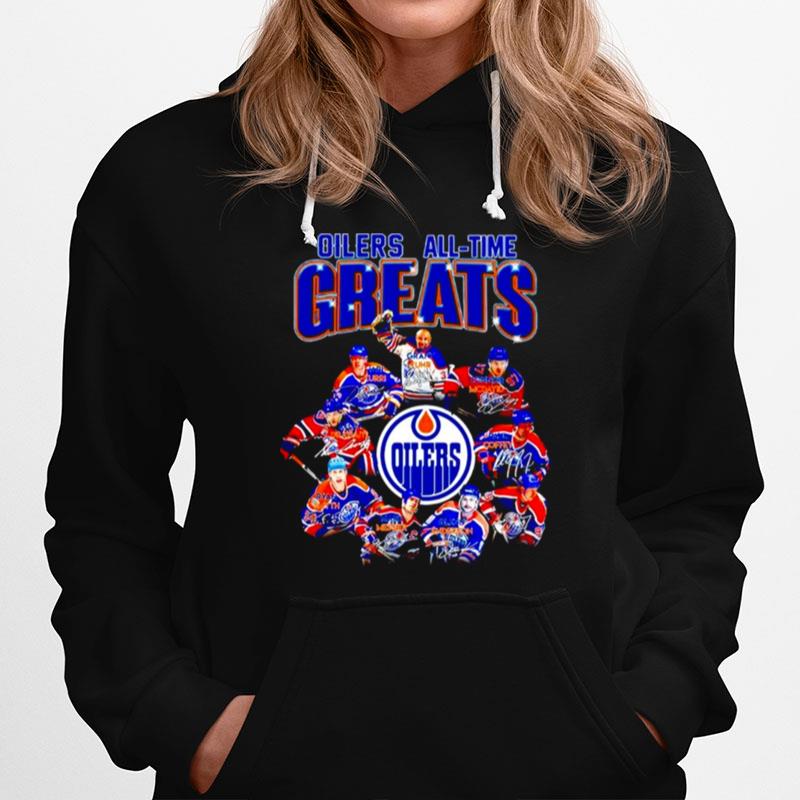 Edmonton Oilers All Time Greats Signature Hoodie