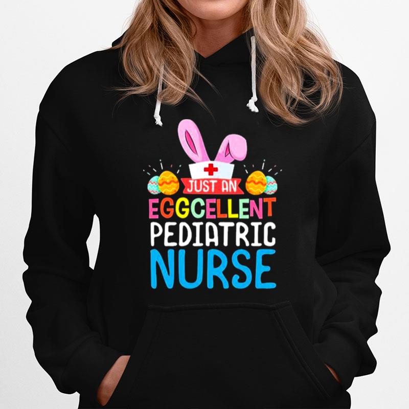 Eggcellent Pediatric Nurse Easter Bunny Ears Medical Hoodie