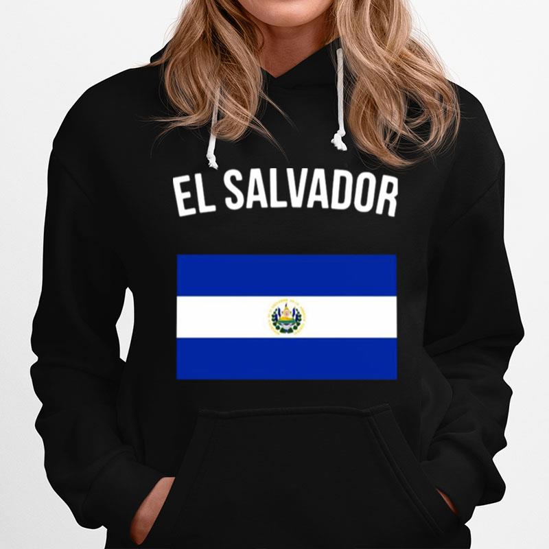 El Salvador Salvadoran Flag Hoodie