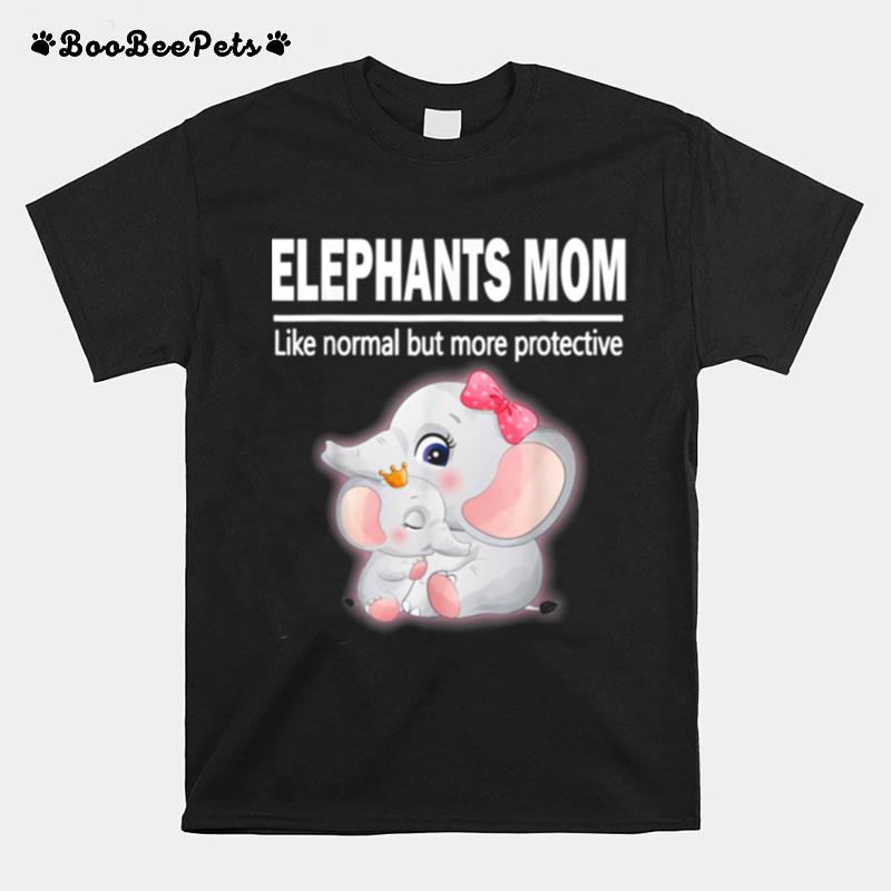 Elephant Baby Elephant Mom T-Shirt