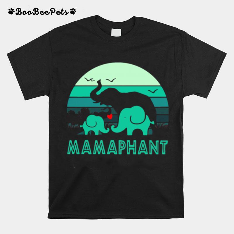 Elephant Mamaphant Mothers Day T-Shirt