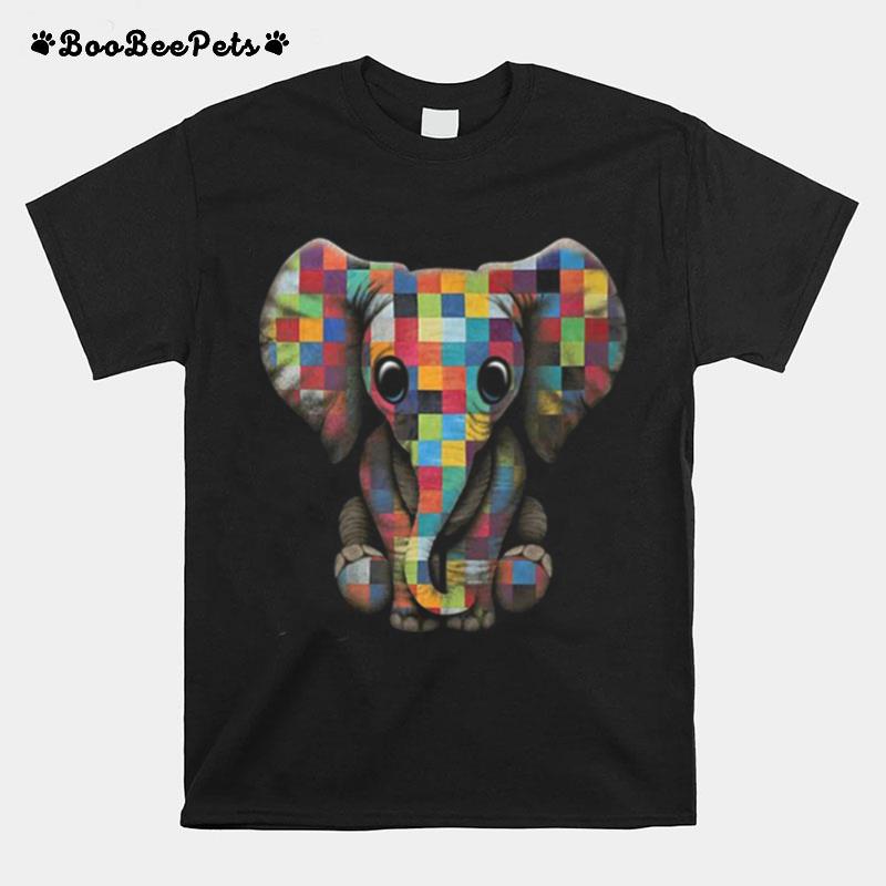 Elephant With Autism T-Shirt