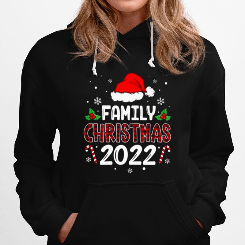 Elf Santa Hat Family Christmas 2022 Hoodie