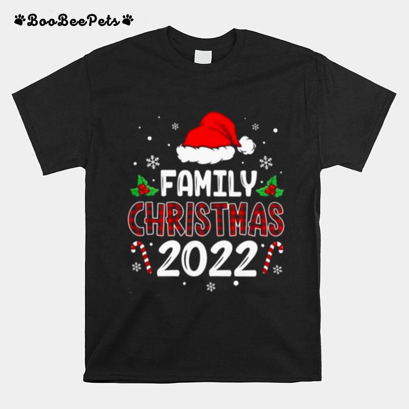 Elf Santa Hat Family Christmas 2022 T-Shirt