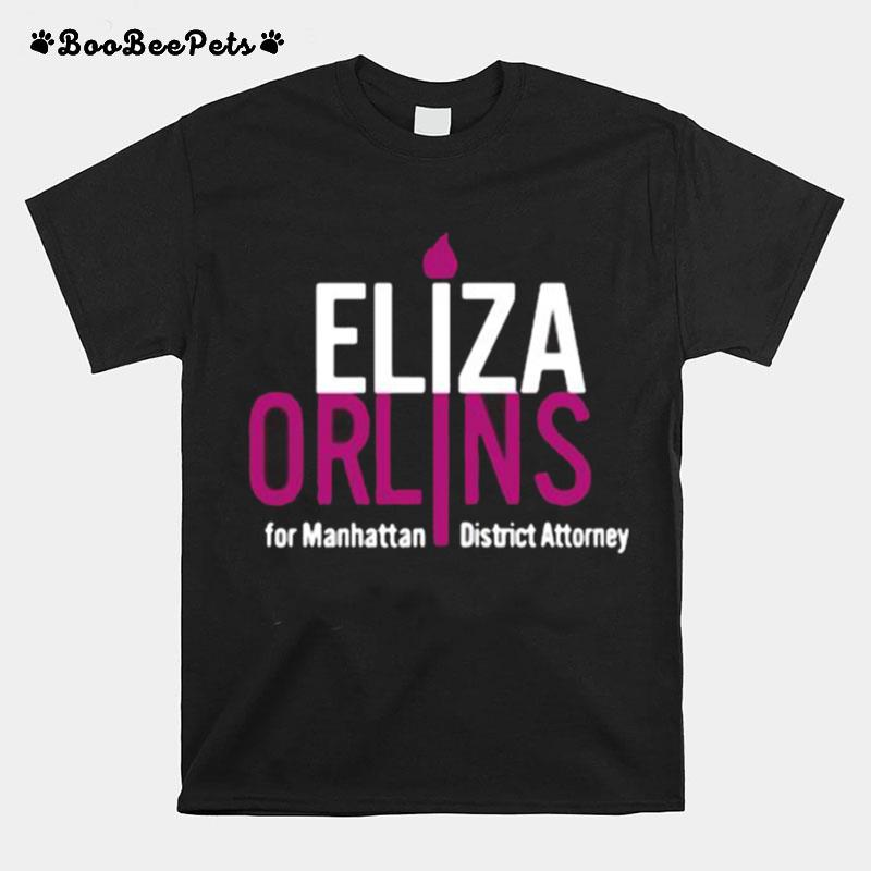 Eliza Orlins For Manhattan District Attorney T-Shirt