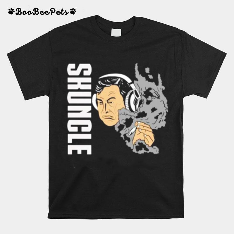 Elon Musk Smoking Weed Skuncle T-Shirt