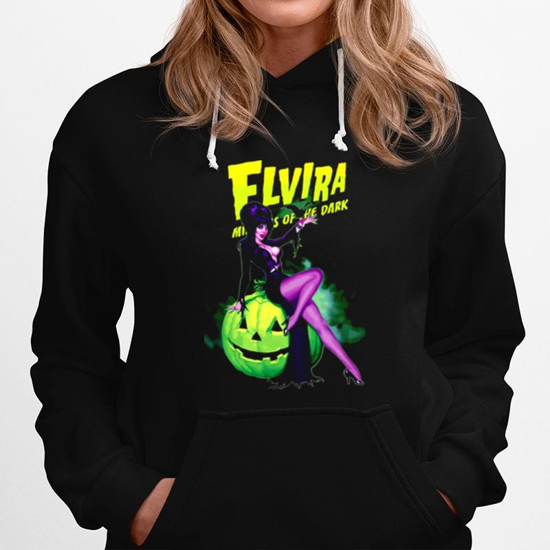 Elvira Mistress Of The Dark Horror Hoodie