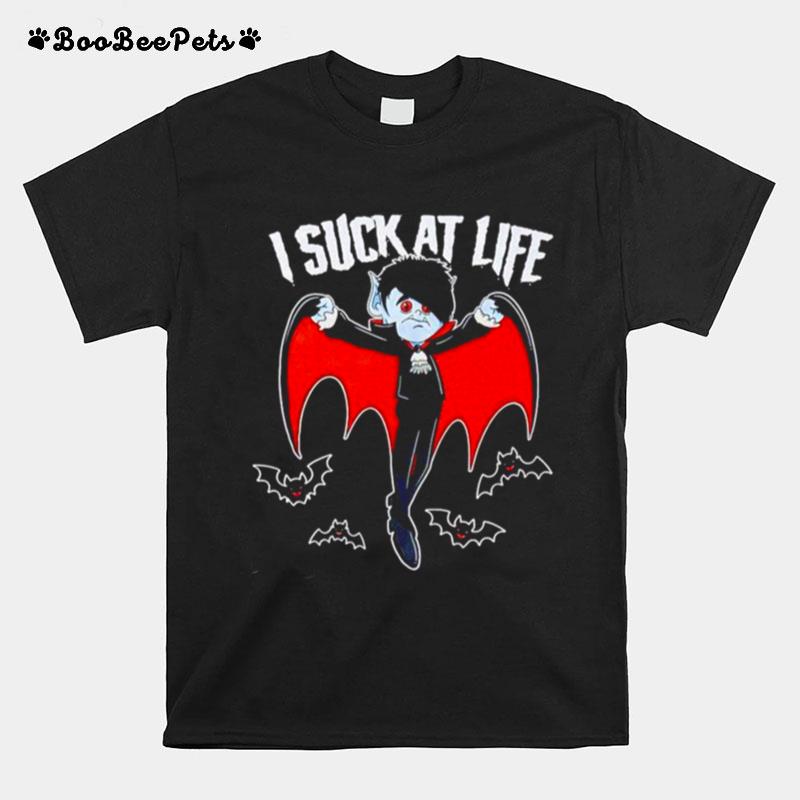 Emo Vampire Suck At Life T-Shirt