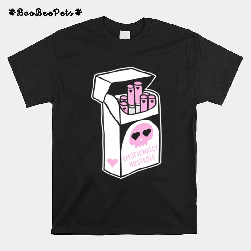 Emotionally Unstable Kawaii Pastel Goth T-Shirt