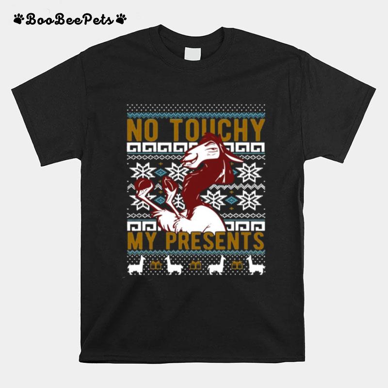 Emperors New Groove Kuzco No Touchy Ugly Christmas T-Shirt