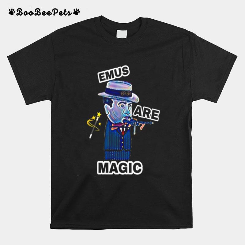 Emus Are Magic Oversimplified T-Shirt