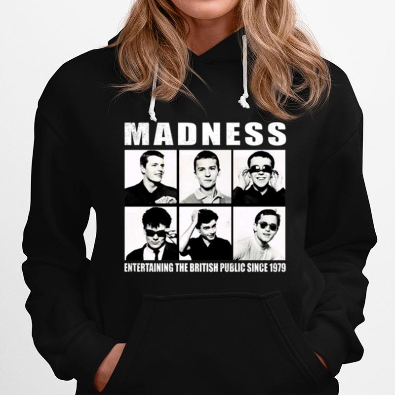 Entertaining The Madness Retro Band Gift For Fans Hoodie