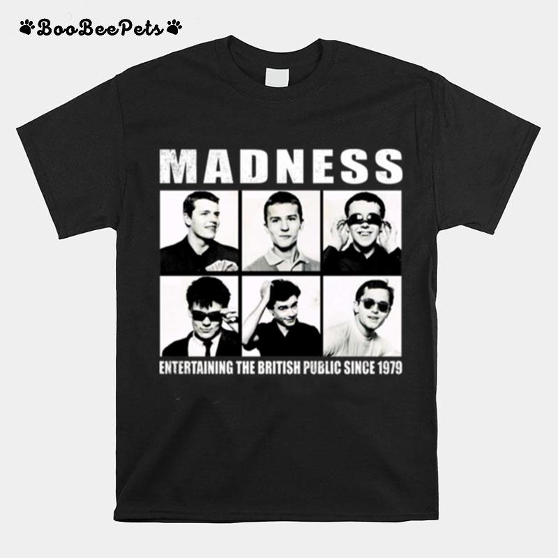 Entertaining The Madness Retro Band Gift For Fans T-Shirt