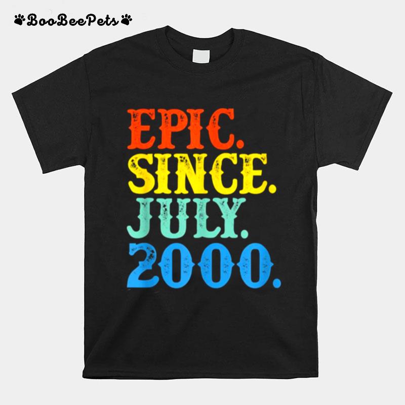 Epic Since July 2000 Vintage T-Shirt