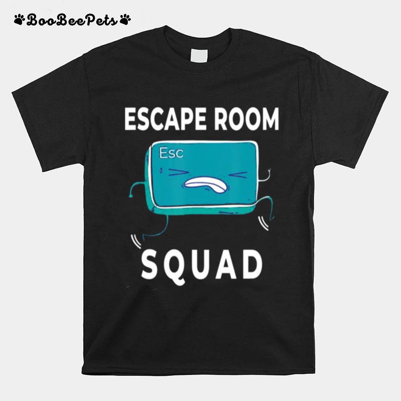 Escape Room Squad Matching Game T-Shirt