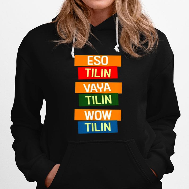 Eso Tilin Camisa Graciosa De Meme Viral De Redes Sociales Hoodie