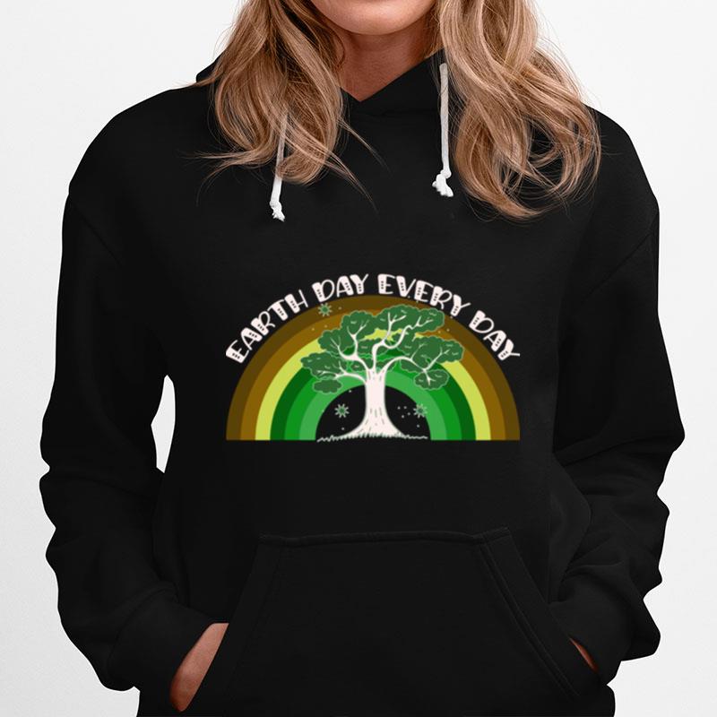 Every Day Rainbow Tree Hoodie