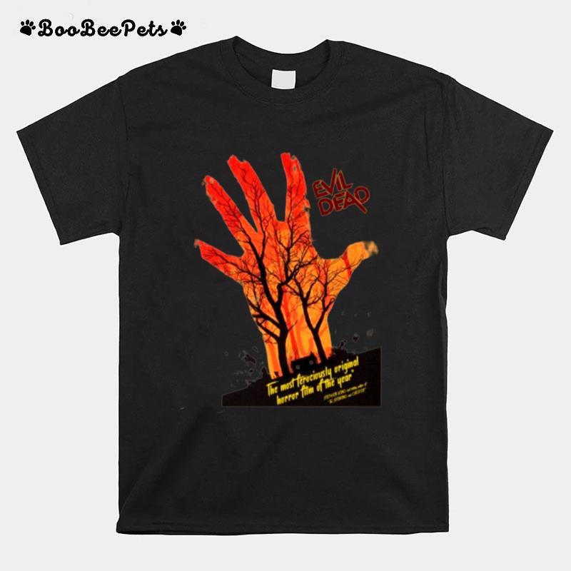 Evil Dead Horror Hand Halloween T-Shirt
