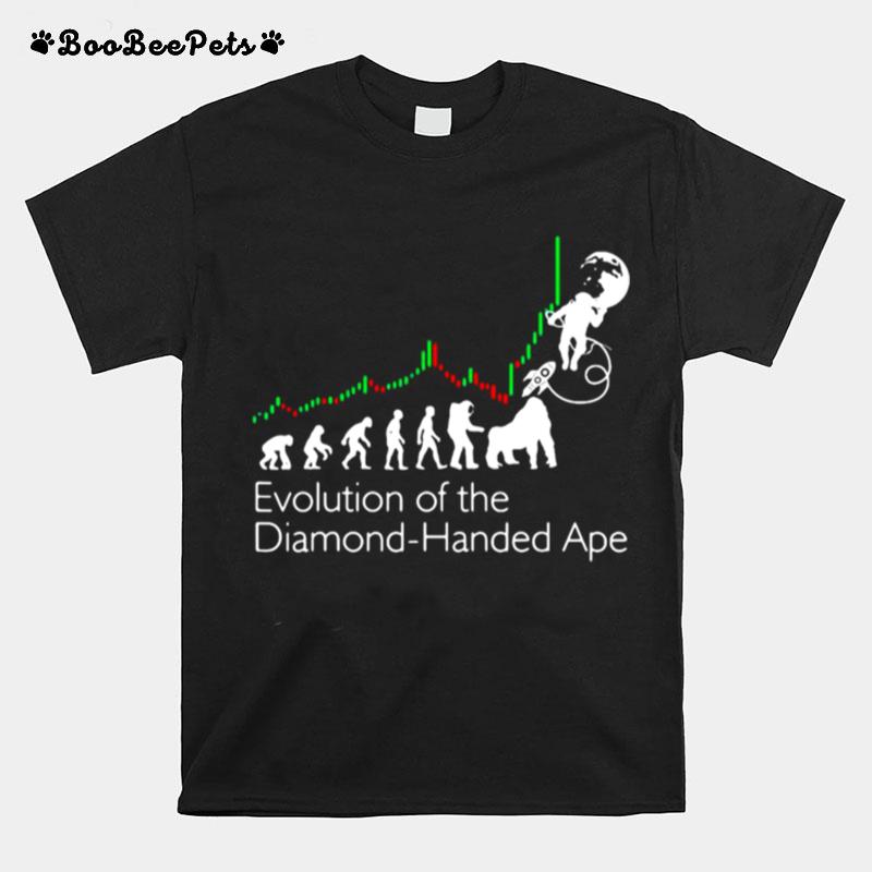 Evolution Of The Diamond Handed Ape T-Shirt