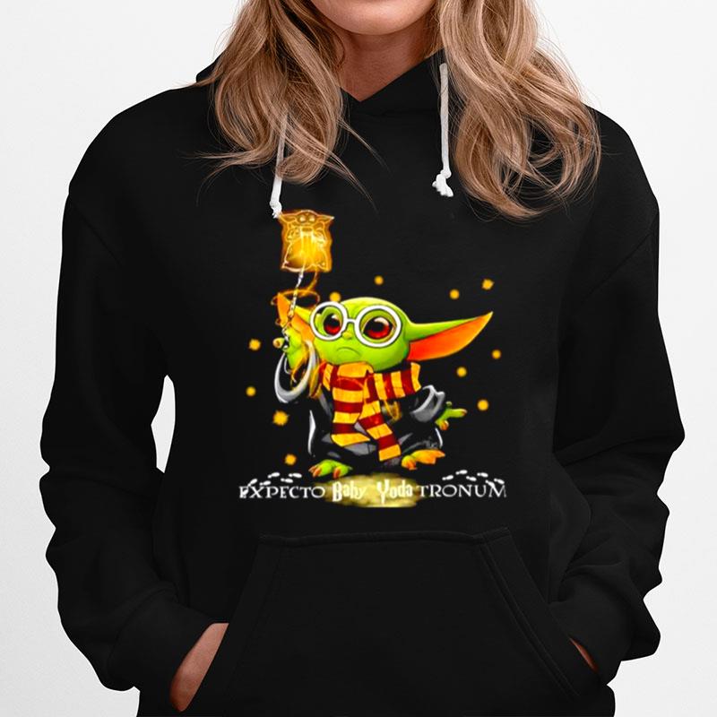 Expecto Baby Yoda Tronum Hoodie