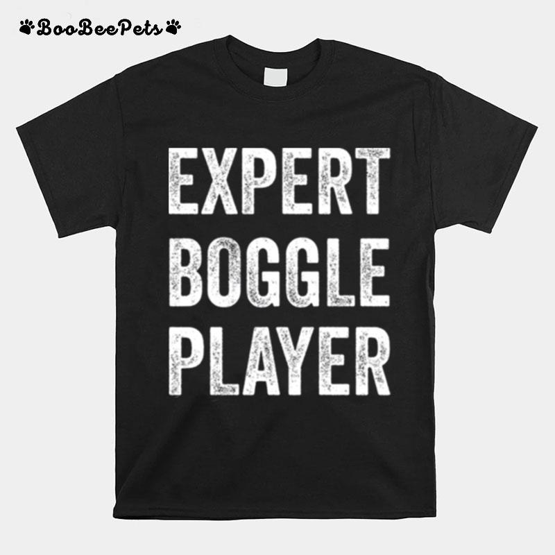 Expert Boggle Player Board Game T-Shirt
