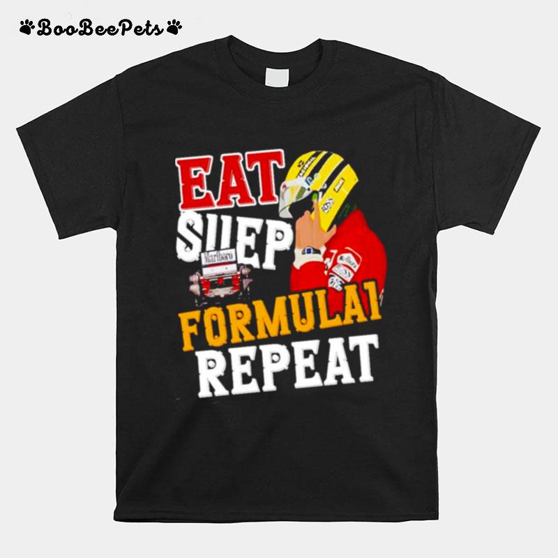 F1 Eat Sllep Formula Repeat T-Shirt