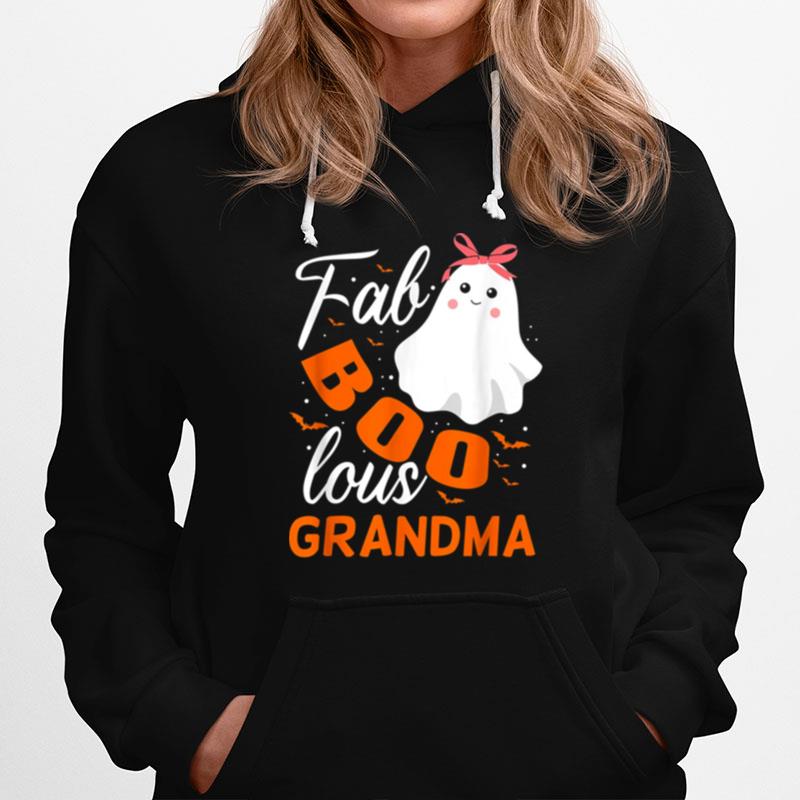 Fabulous Faboolous Ghost Grandma Halloween Hoodie