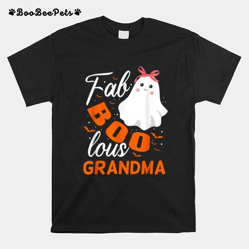 Fabulous Faboolous Ghost Grandma Halloween T-Shirt