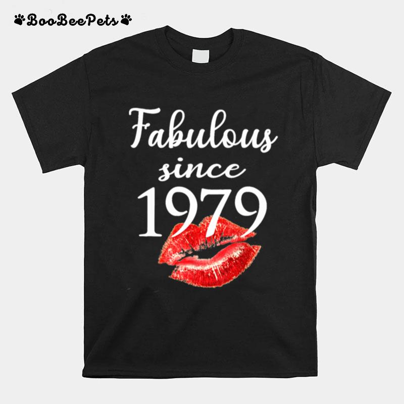Fabulous Since 1979 Chapter 42 Birthdays T-Shirt