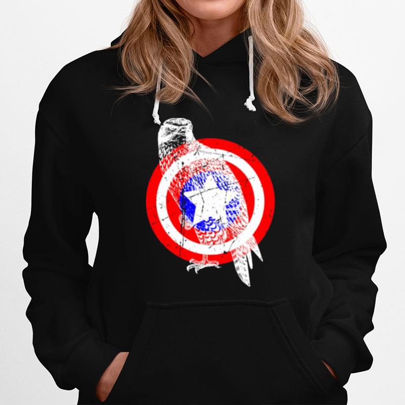 Falcon America Distressed Captain Gear Hoodie