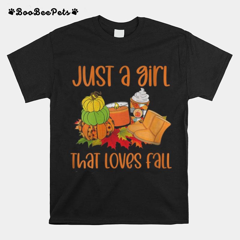 Fall Quote Funny Cute Thanksgiving Autumn Halloween T-Shirt