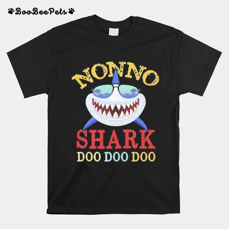Family 365 Nonno Shark Fathers Day T-Shirt