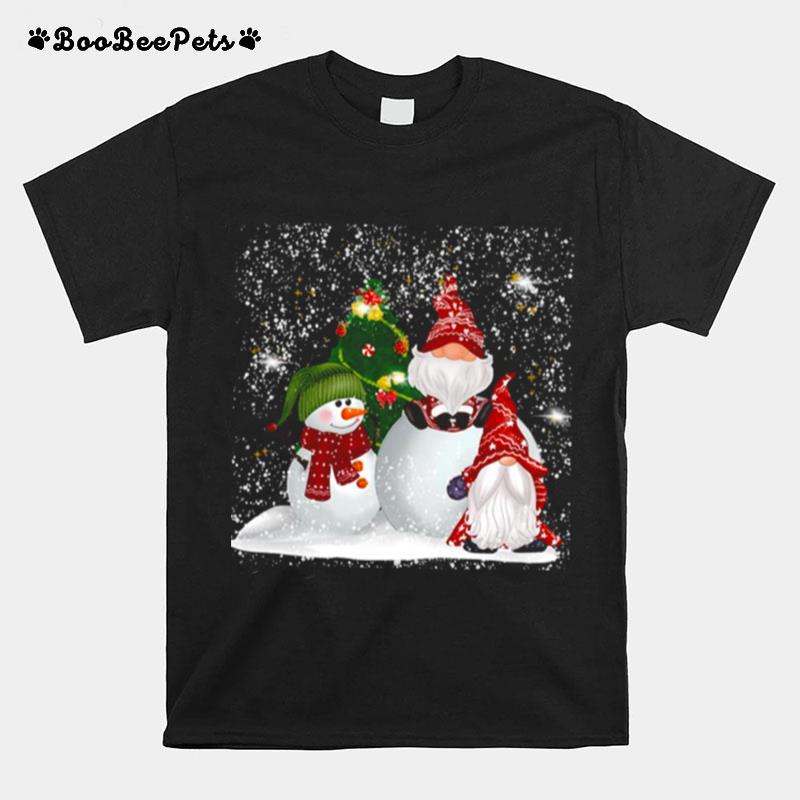 Family Gnomes Christmas Animated T-Shirt